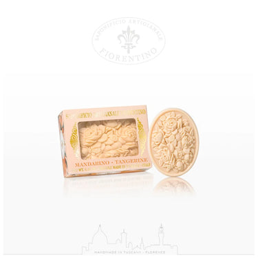 Mandarino - Saponetta 125 g in astuccio con finestra